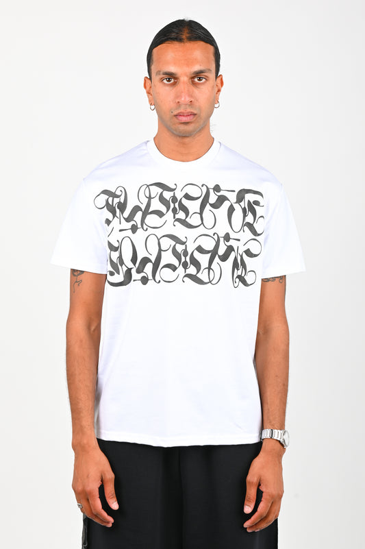 Posture Graphic Tee in White
