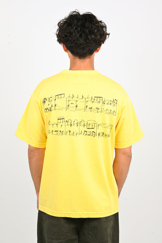 Pseushi 'Swan' Tee in Yellow