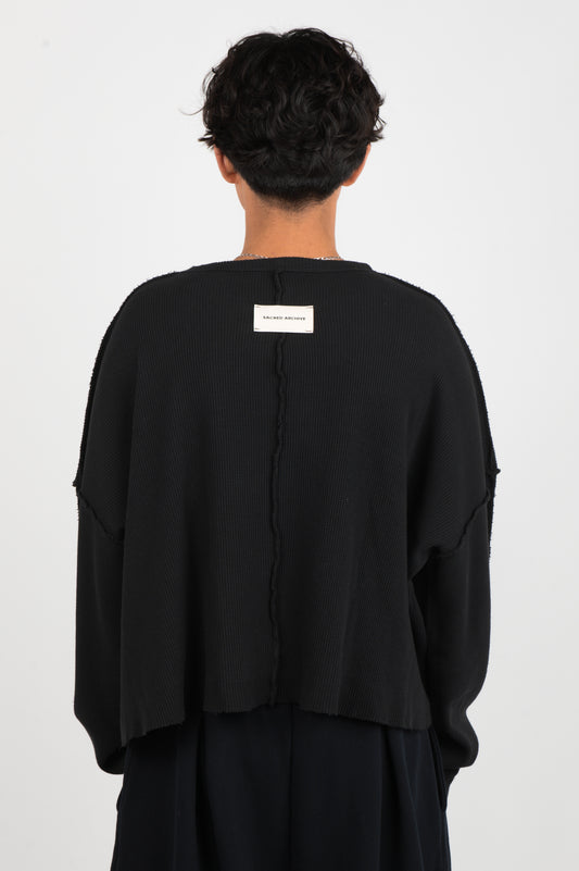 Sacred Archive 'Jill' T-Shirt In Soft Black