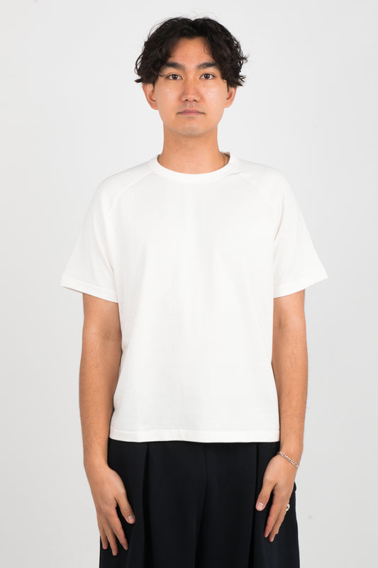 Sacred Archive 'Yuki' Baby Tee In Milk