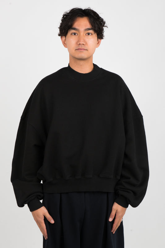 Sacred Archive 'Uniform' Crewneck Jumper in Soft Black