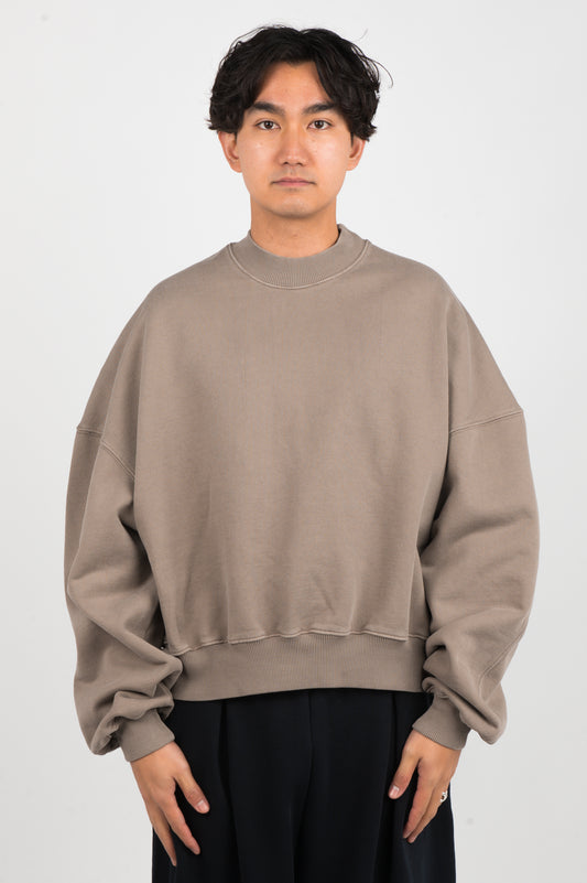 Sacred Archive 'Uniform' Crewneck Jumper in Walnut