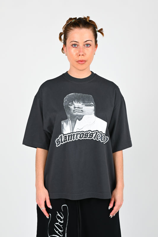 1000 'Liza Minnelli' Tee in Vintage Black