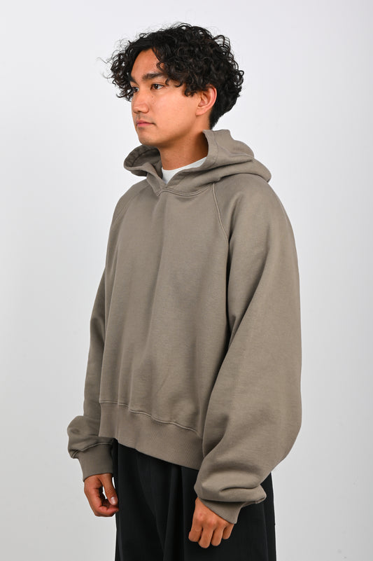 Sacred Archive 'Uniform' Hooded Jumper in Nickel