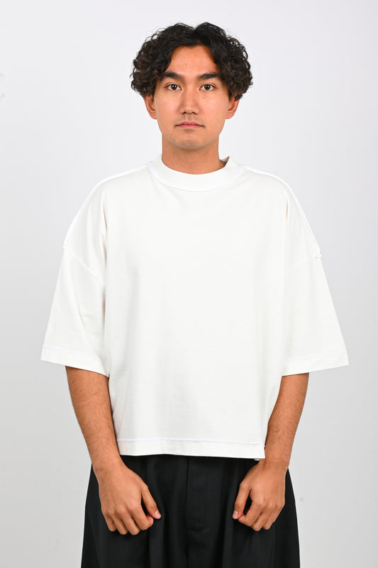 Sacred Archive 'Brut' T-Shirt in Milk