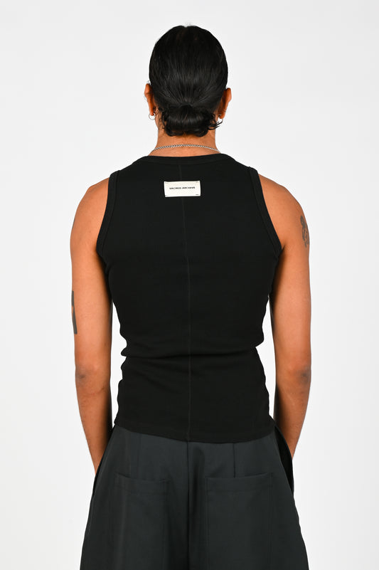 Sacred Archive 'Uniform' Tank in Black