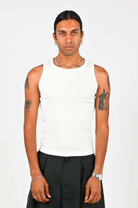 Sacred Archive 'Uniform' Tank in Ivory