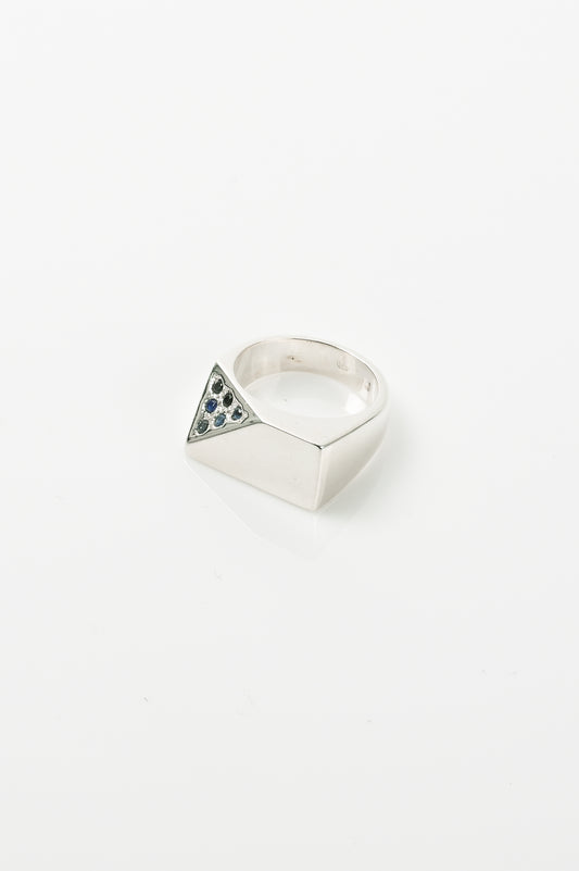 j.HENNESSY 'Cluster' Ring With Sapphire