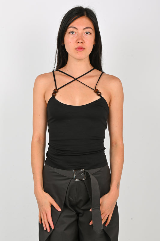 Wynn Hamlyn 'Harper' Tank in Black