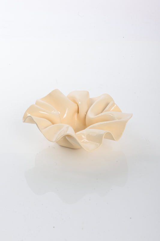 Jess Sellinger 'Wave Tray' In Cream