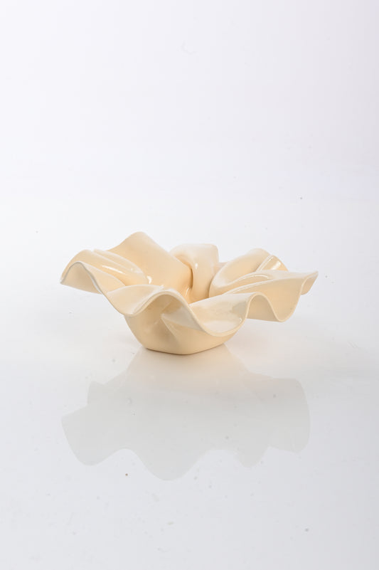 Jess Sellinger 'Wave Tray' In Cream