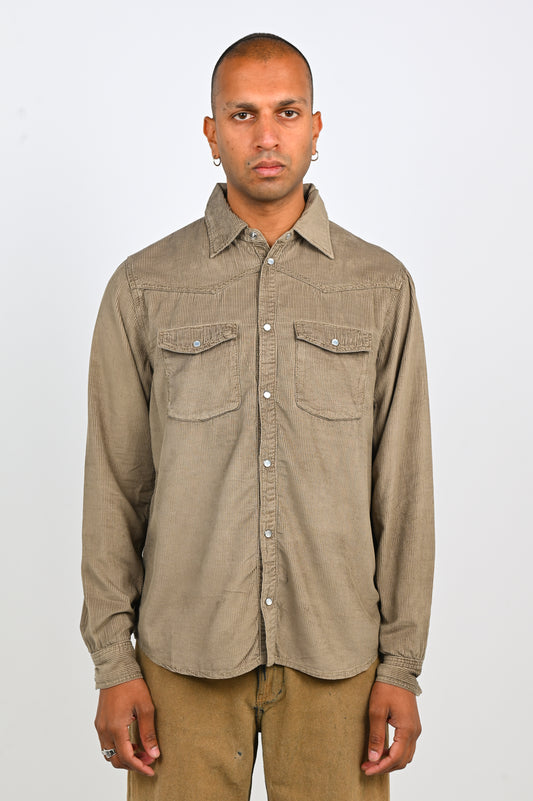 Won Hundred 'Alfred' Beige Shirt