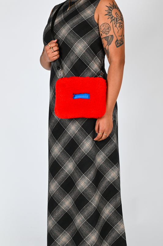 Bichon 'The Fluffy' Bag in Red