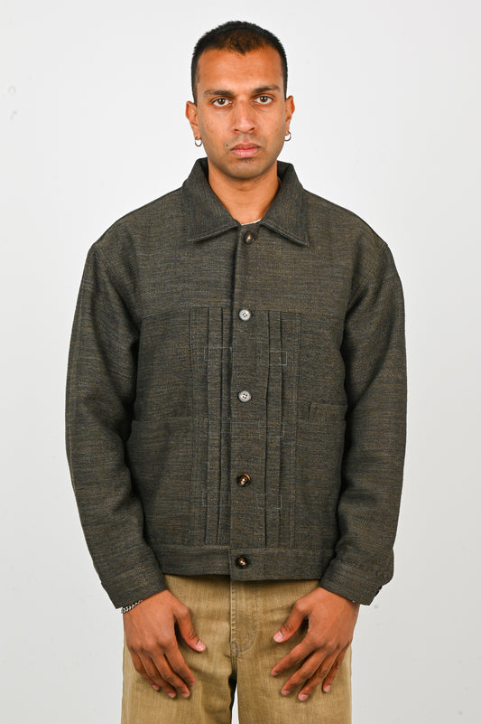 Candice 'Post' Jacket in Olive