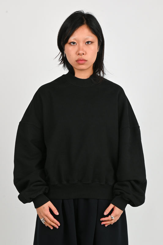 Sacred Archive 'Uniform' Crewneck Jumper in Soft Black
