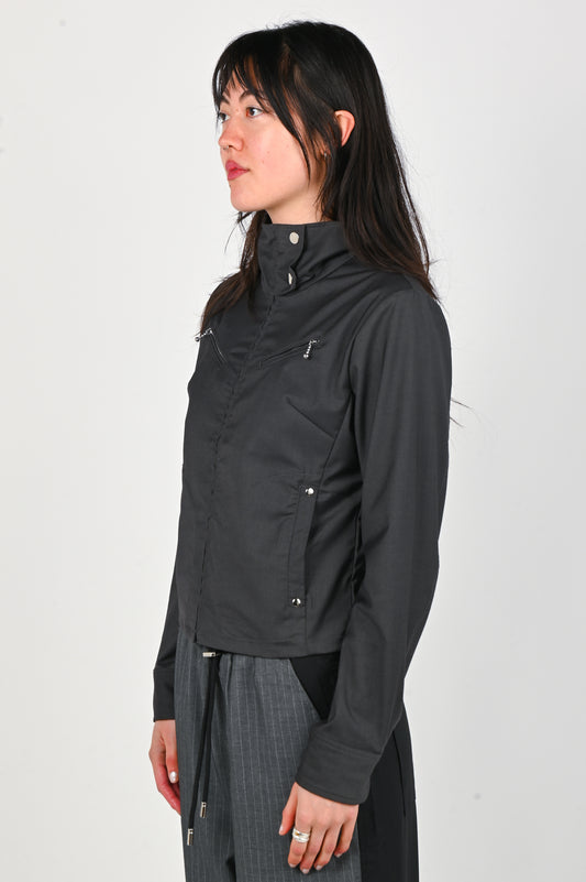 ESS·BEE Track-Suit Jacket In Grey