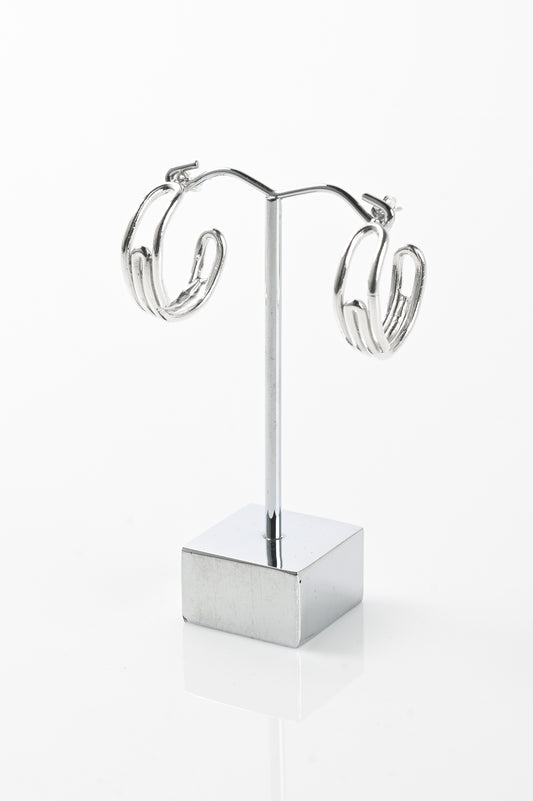 Nui 'Paper Clip' Hoops