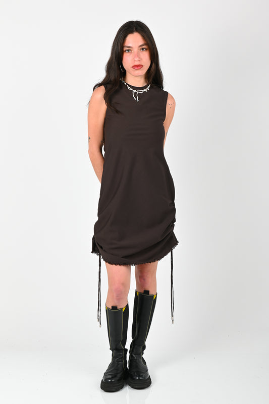 KATALYST 'Mini Bias' Dress in Cocoa