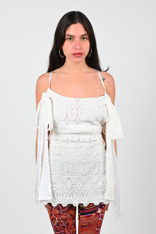 Lucinda Babi Lace Apron Top