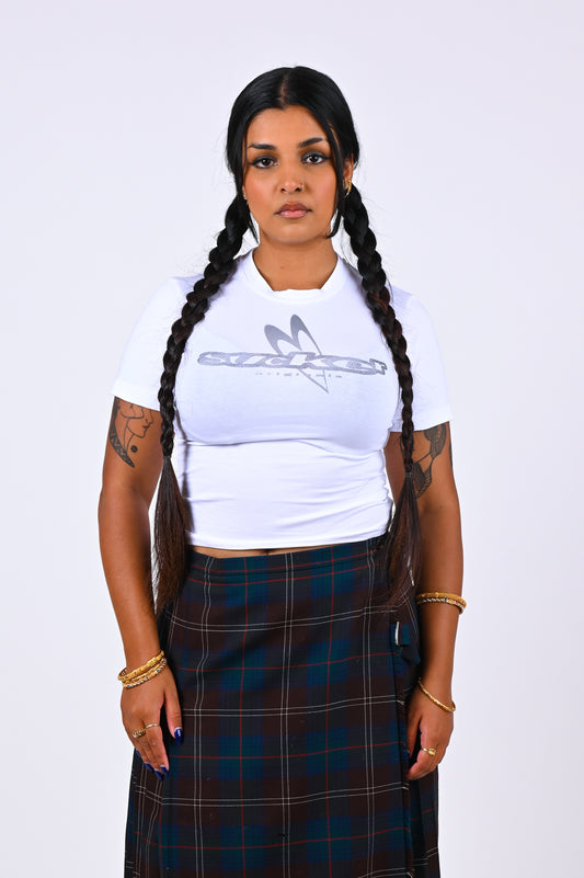 Sucker 'Grey Halftone' Baby Tee