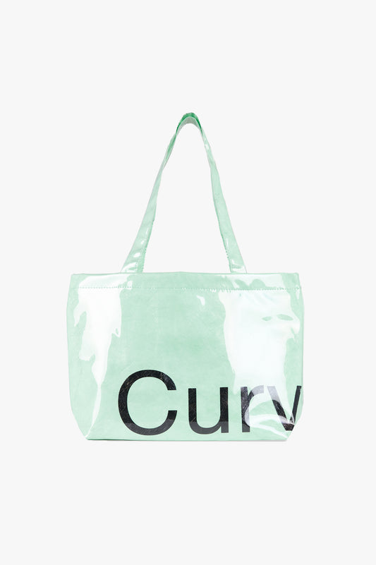 Curves 'Tyvek' Small Tote in Mint