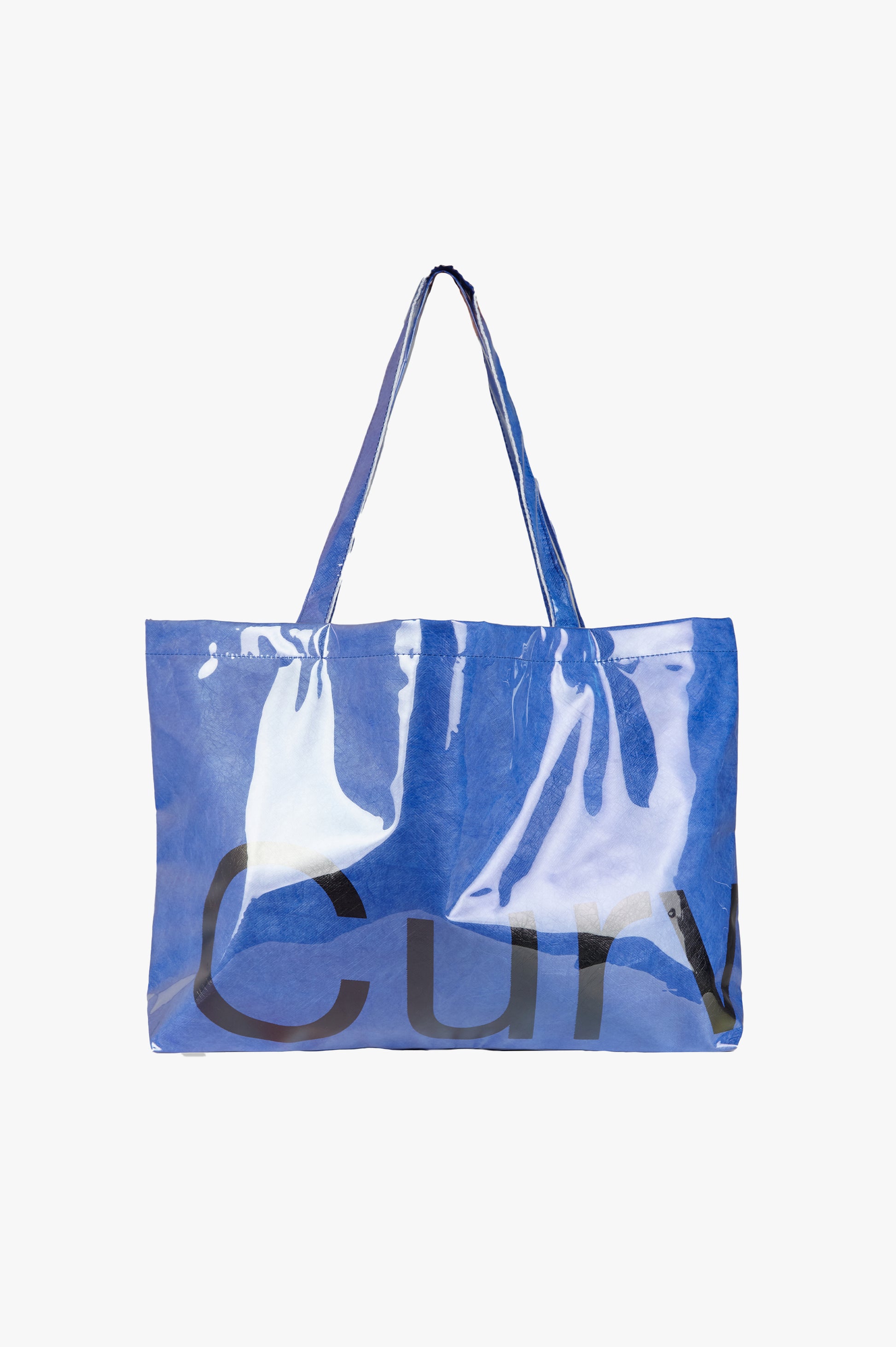 Curves 'Tyvek' Large Tote in Blue