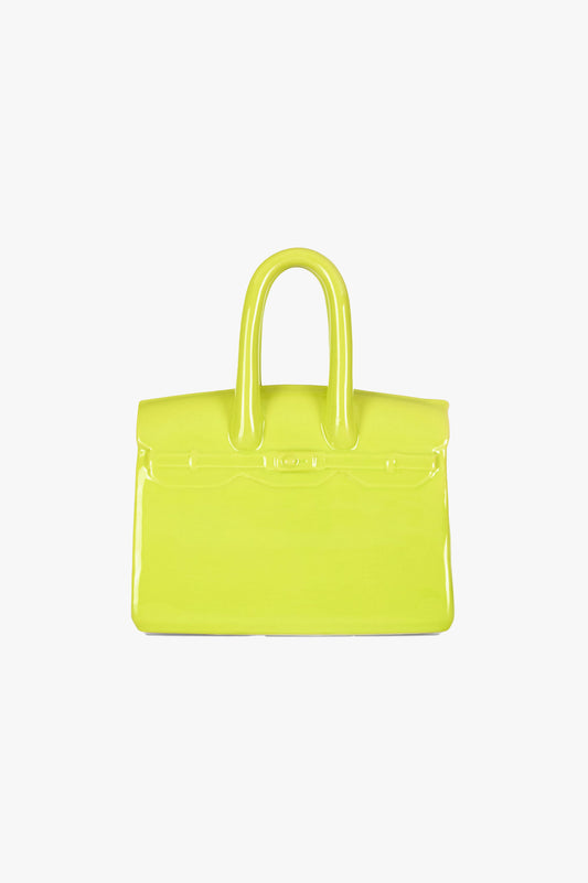 Curves 'Money Bag' Piggy Bank in Chartreuse