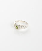 27mollys Mini Heart Signet with Stone