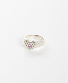 27mollys Mini Heart Signet with Stone