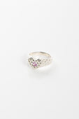 27mollys Mini Heart Signet with Stone