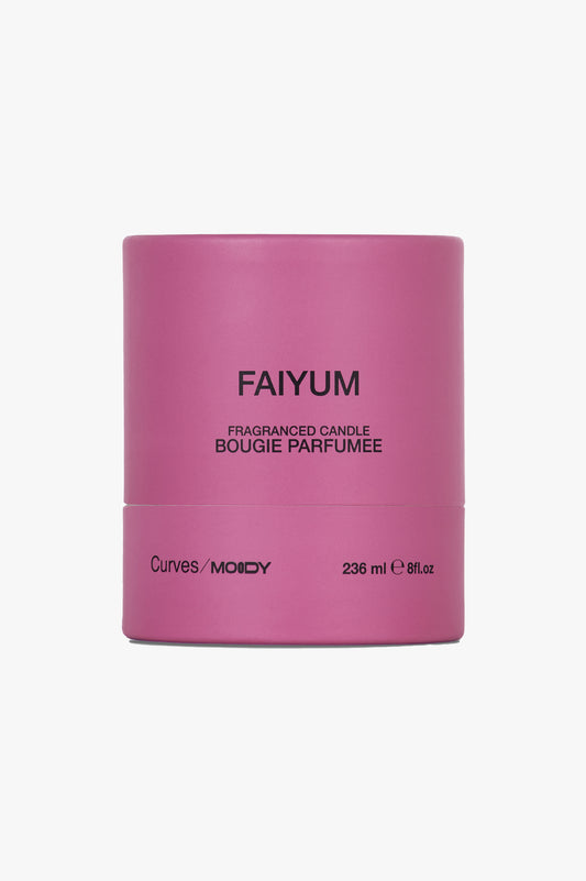 Curves X Moody 'Faiyum' Scented Candle