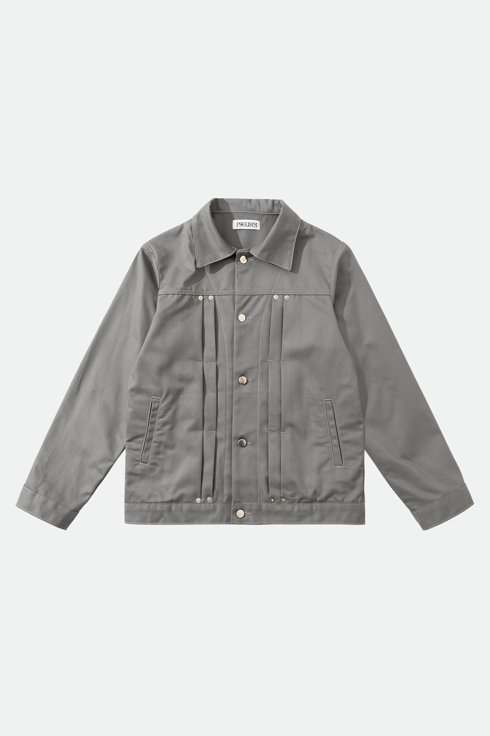 Pseushi Work Jacket in Grey