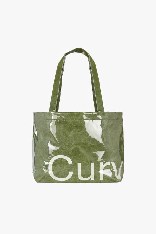 Curves 'Tyvek' Small Tote in Olive