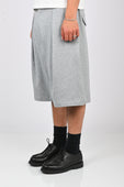 Checks 'Hakama' Shorts in Athletic Grey