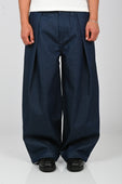 Checks 'Hakama' Pants in Indigo Denim
