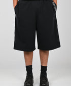 Posture Embroidered Short in Black