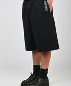 Posture Embroidered Short in Black