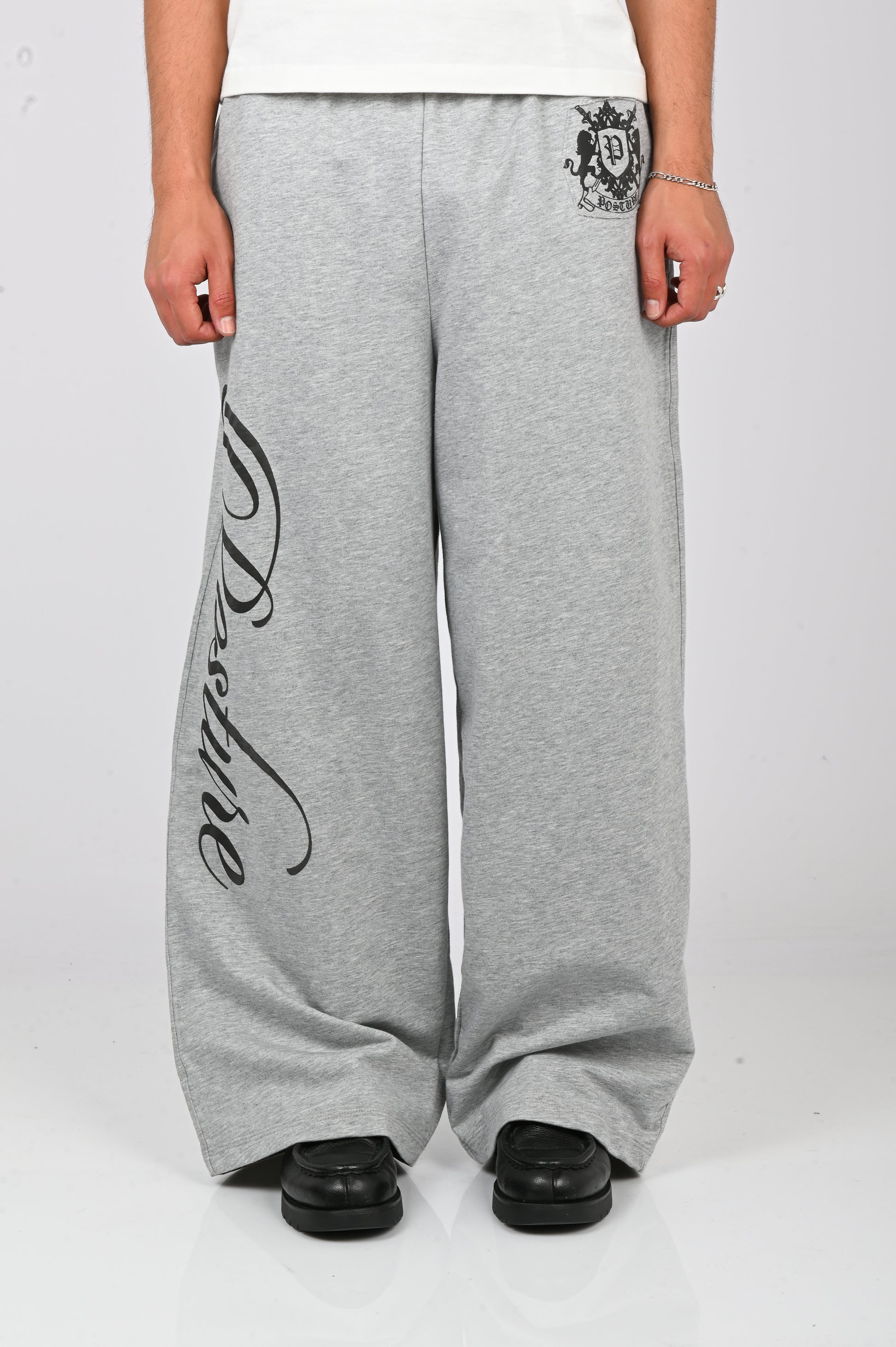 Posture Script Summer Trackpant in Grey