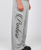 Posture Script Trackpant in Grey