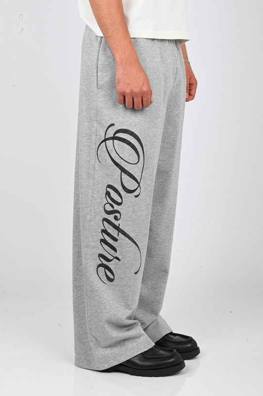 Posture Script Trackpant in Grey