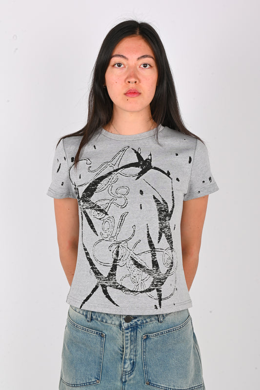 Arthur 'Standard' T-Shirt in Grey Constellation