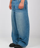 Checks 'Puddle' Jeans in Blue Wash