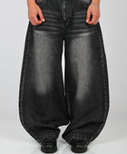 Checks 'Puddle' Jeans in Black Wash