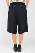 Arthur Tailored Culotte in Midnight