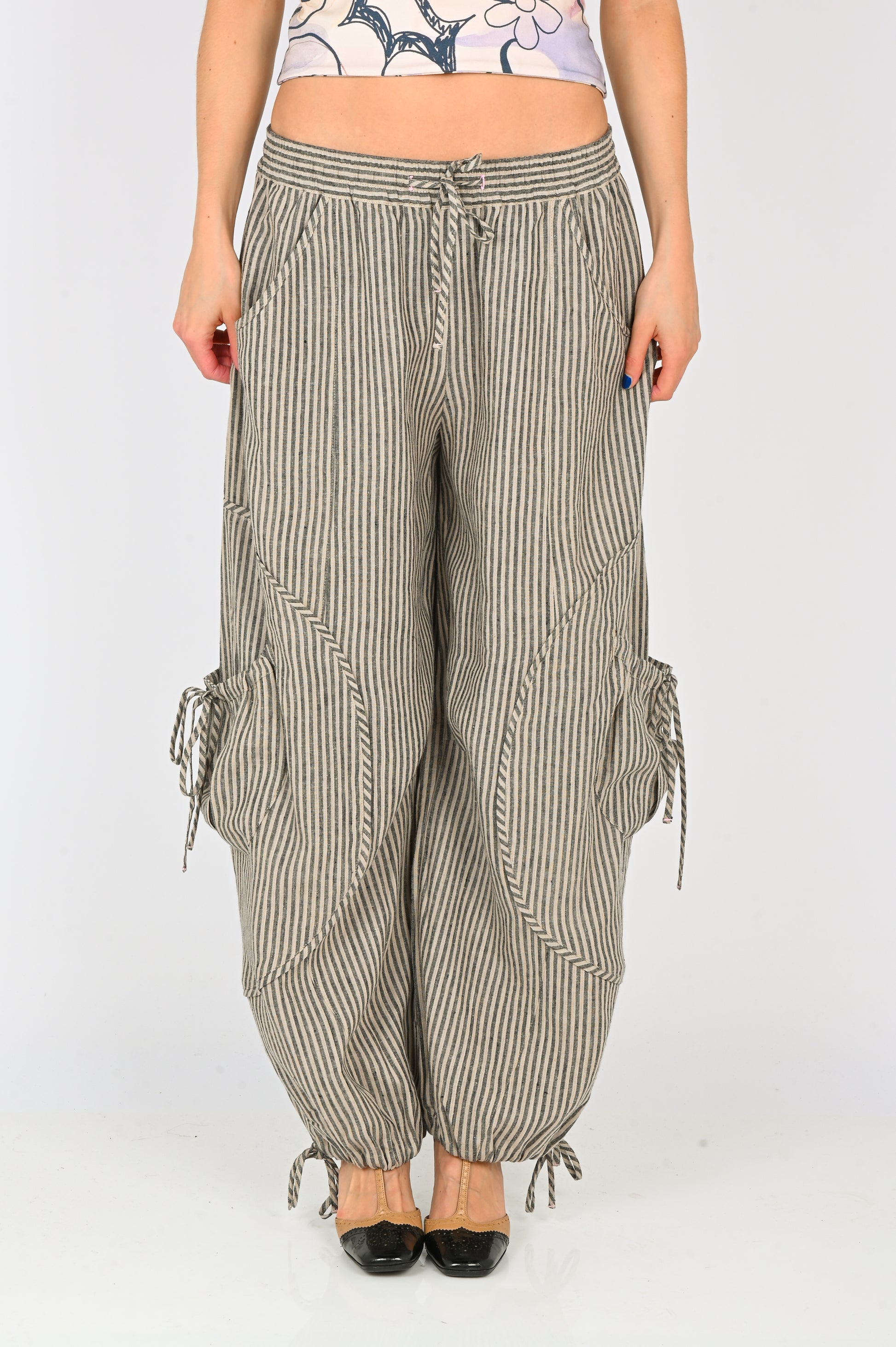 Arthur 'Activity' Pant in Earth Stripe