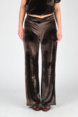 ANNIENOKA 'Contour Flare' Pants in Brown