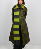 Arthur Apparel Balaclava Scarf in Acid/Grey