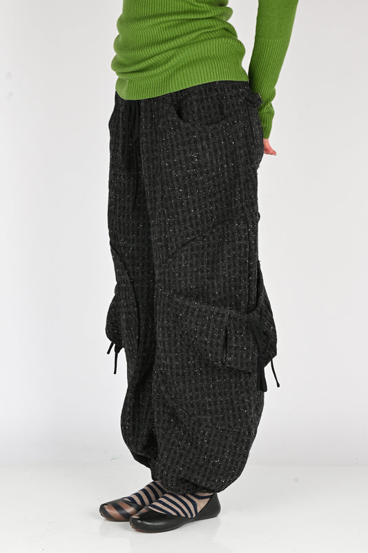 Arthur 'Activity' Pant in Graphite Check