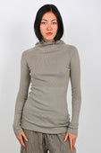Arthur Hooded Skivvy in Plaster