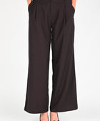 Arthur 'Slouchy' Pleat Pant in Red Pinstripe